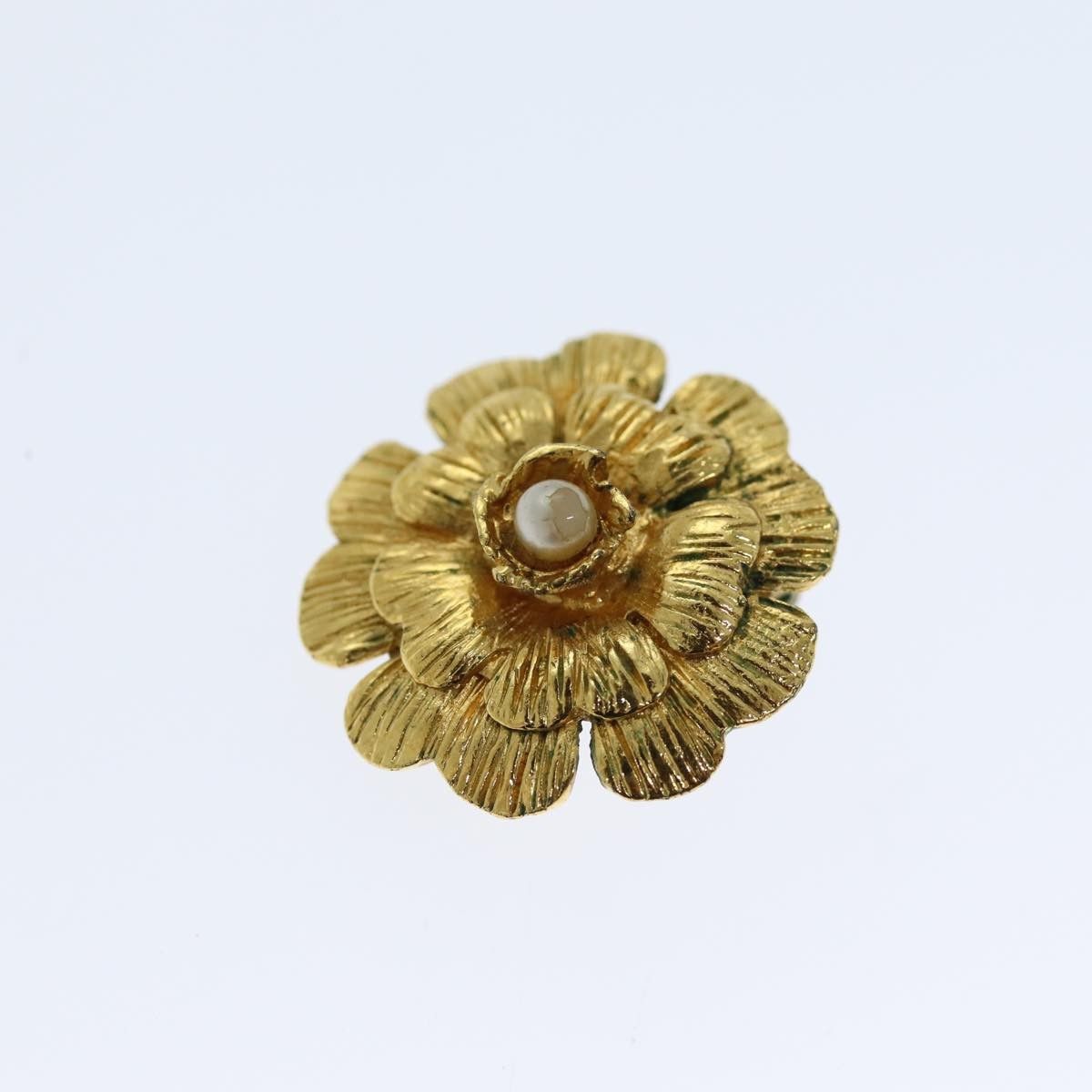 Chanel Chanel Vintage Camellia Clip-On Earrings Metal Size ONE SIZE - 6 Thumbnail