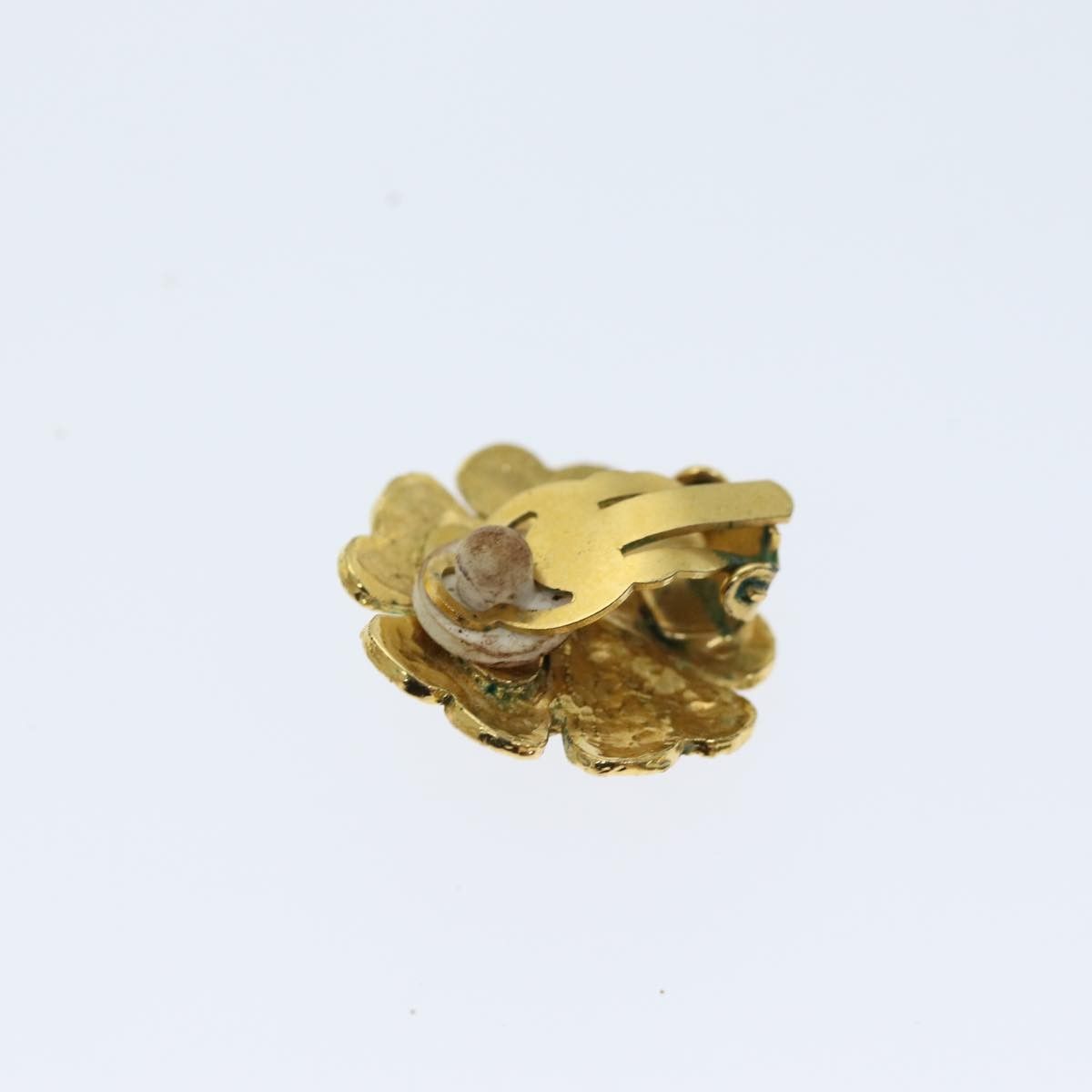 Chanel Chanel Vintage Camellia Clip-On Earrings Metal Size ONE SIZE - 3 Thumbnail
