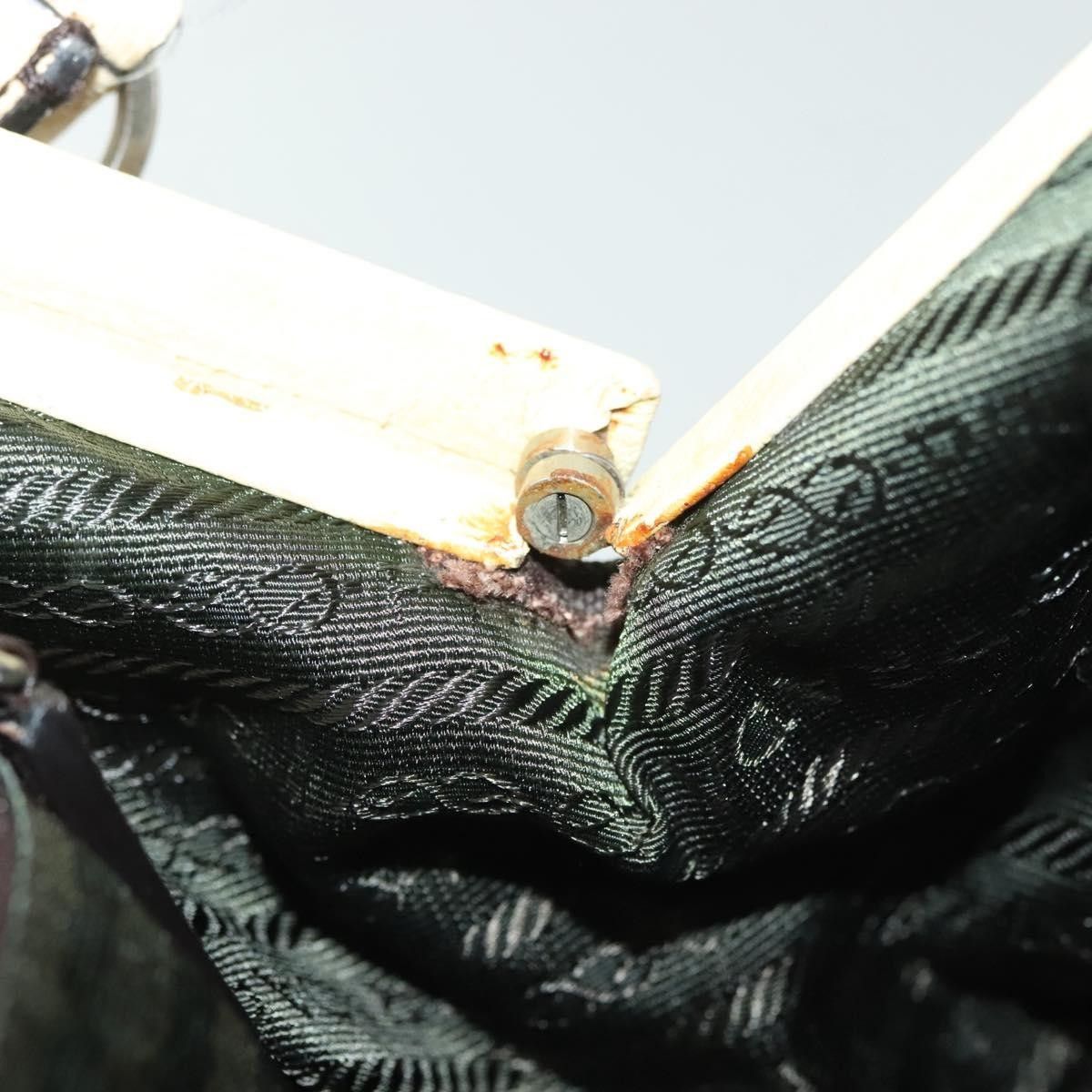 Prada Prada Vintage Handbag Canvas Size ONE SIZE - 15 Thumbnail
