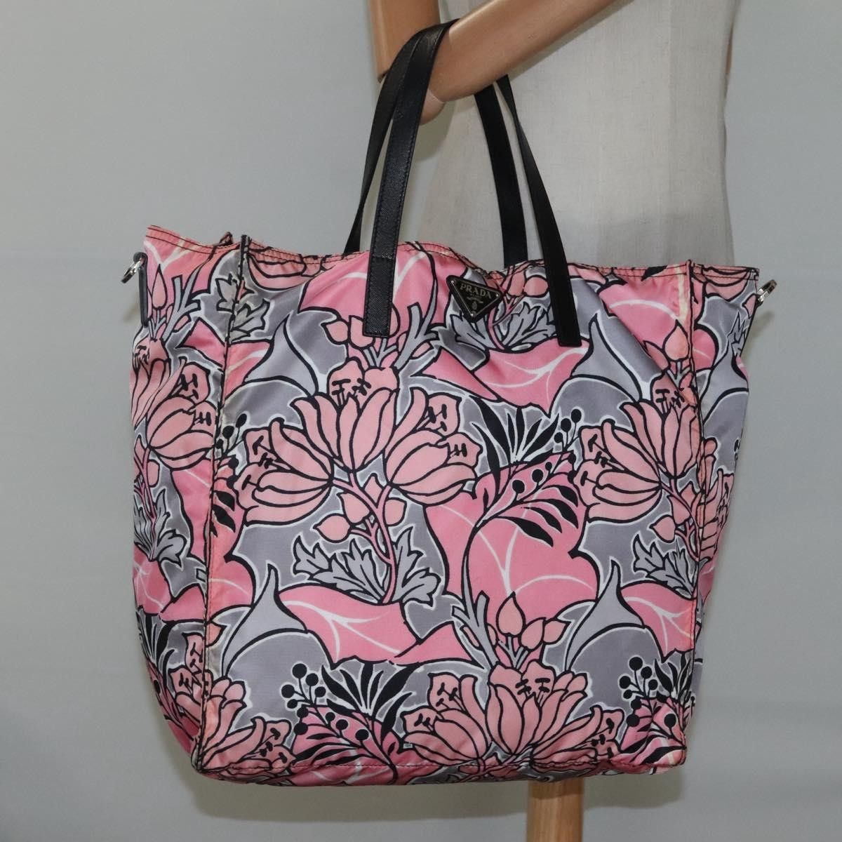 Prada Prada Vintage Convertible Tote Nylon Size ONE SIZE - 14 Thumbnail