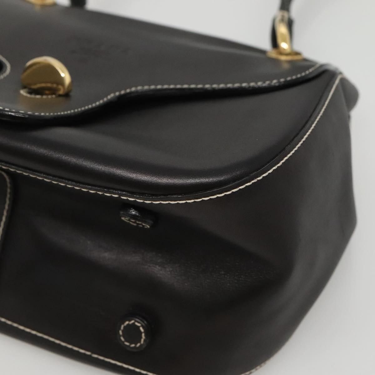 Prada Prada Vintage Flap Shoulder Bag Leather Size ONE SIZE - 9 Thumbnail