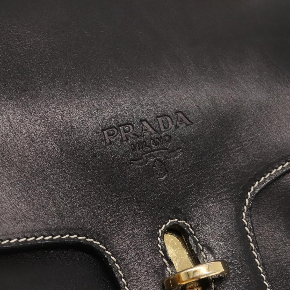 Prada Prada Vintage Flap Shoulder Bag Leather Size ONE SIZE - 20 Thumbnail