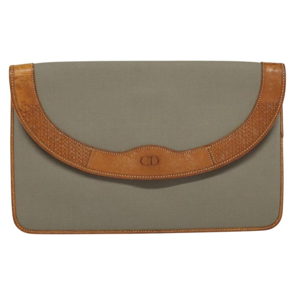 Dior Christian Dior Flap Pouch Canvas Size ONE SIZE - 15 Thumbnail
