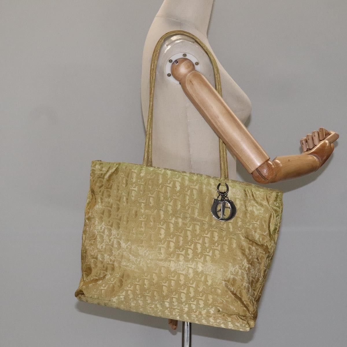 Dior Christian Dior Vintage Trotter Open Tote Diorissimo Canvas Size ONE SIZE - 14 Thumbnail