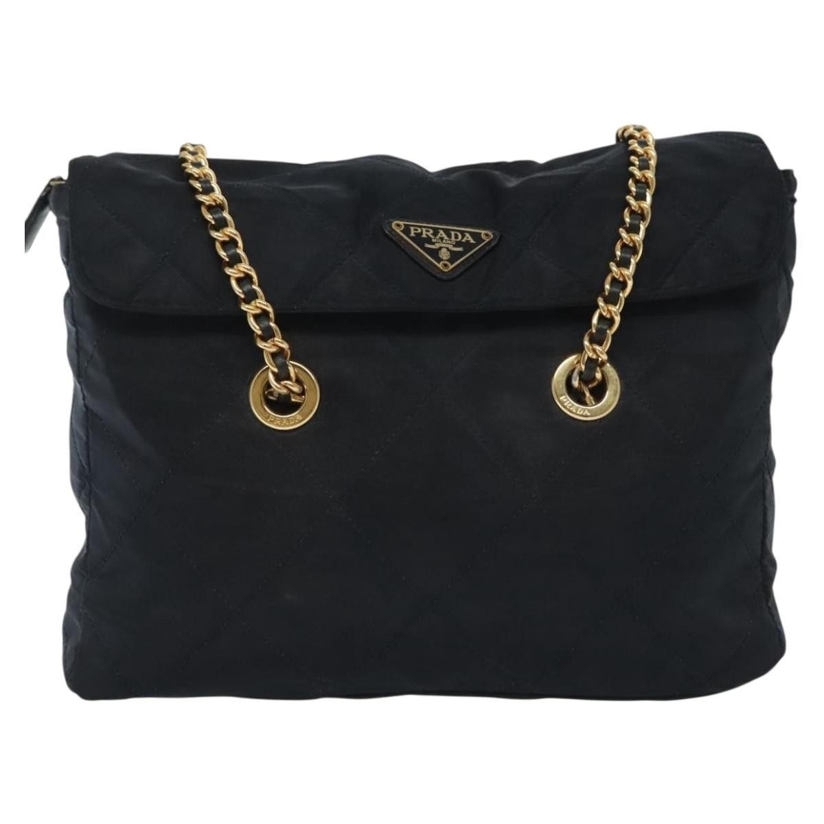Prada Prada Re-Edition 1995 Chain Tote Quilted Re-Nylon Size ONE SIZE - 20 Thumbnail