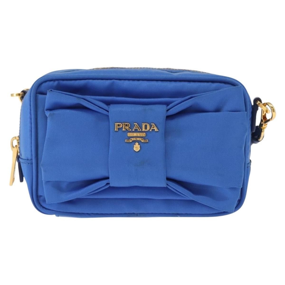 Prada Prada Bow Camera Crossbody Bag Tessuto Size ONE SIZE - 19 Thumbnail