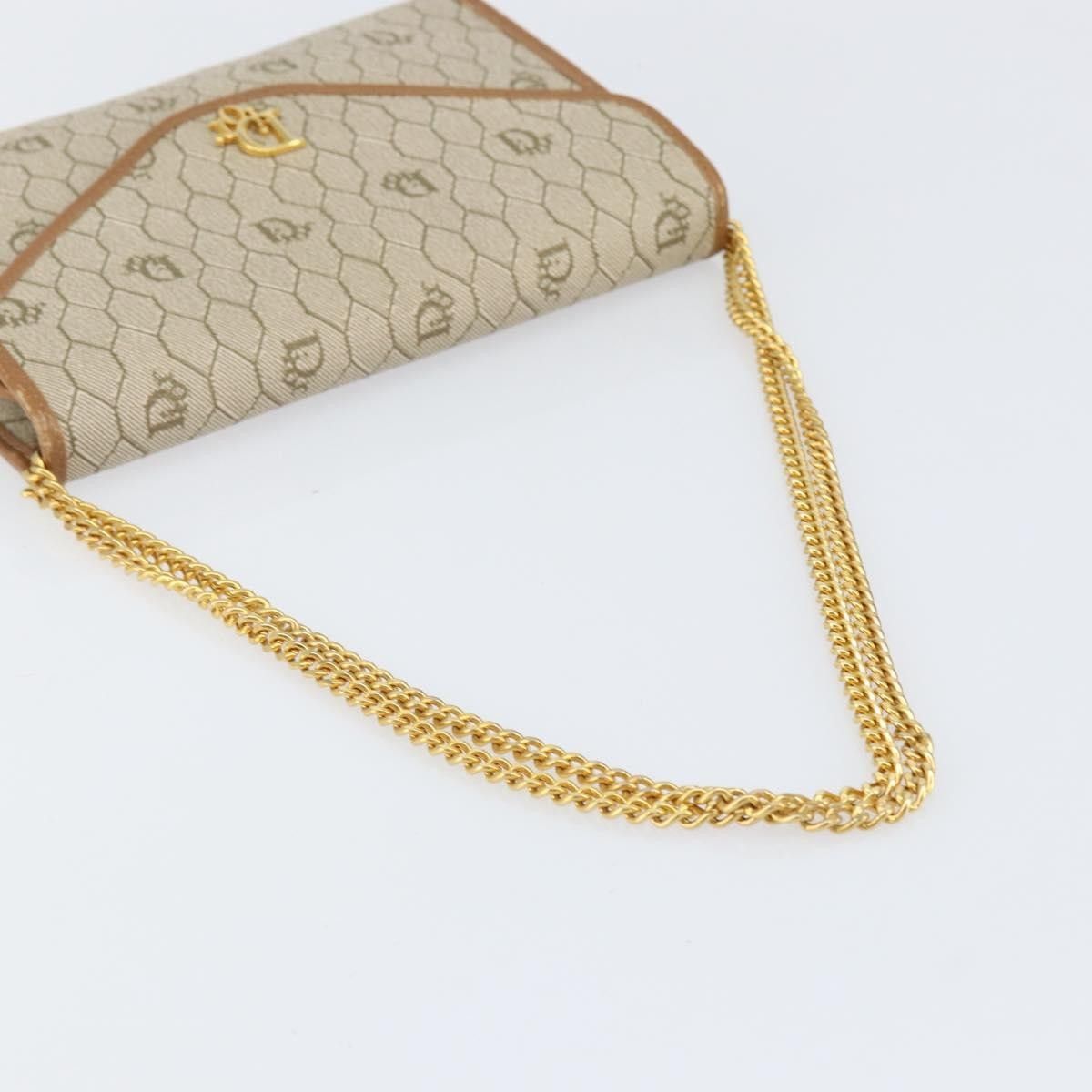 Dior Christian Dior Vintage Honeycomb chain Canvas Size ONE SIZE - 7 Thumbnail