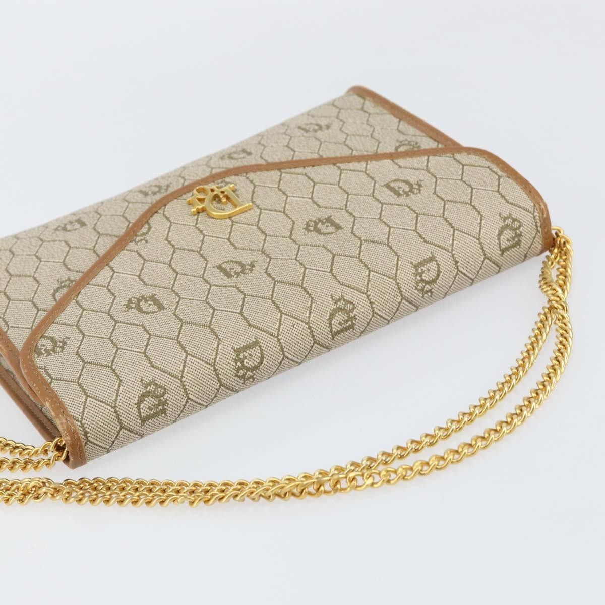 Dior Christian Dior Vintage Honeycomb chain Canvas Size ONE SIZE - 14 Thumbnail