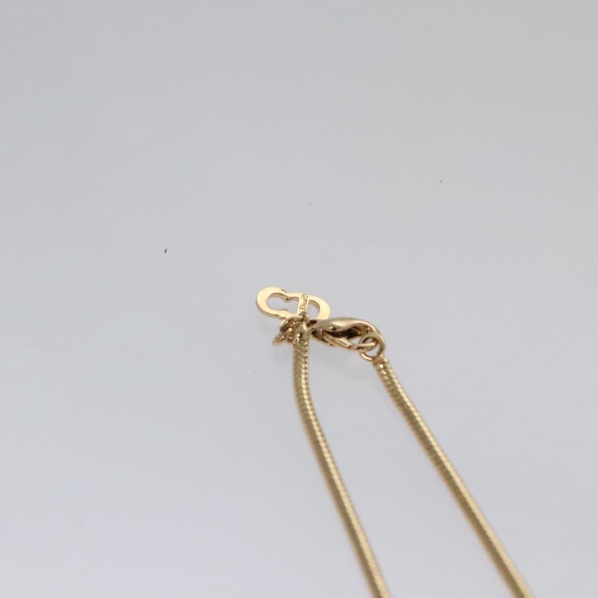 Dior Christian Dior Logo Pendant Necklace Metal Size ONE SIZE - 8 Thumbnail