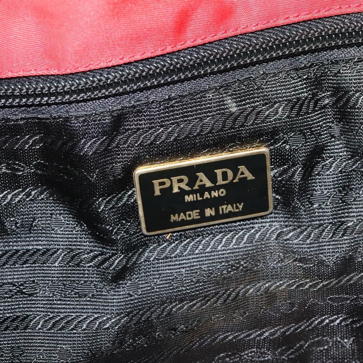 Prada Prada Convertible Metal Handle Satchel Quilted Tessuto Size ONE SIZE - 6 Thumbnail