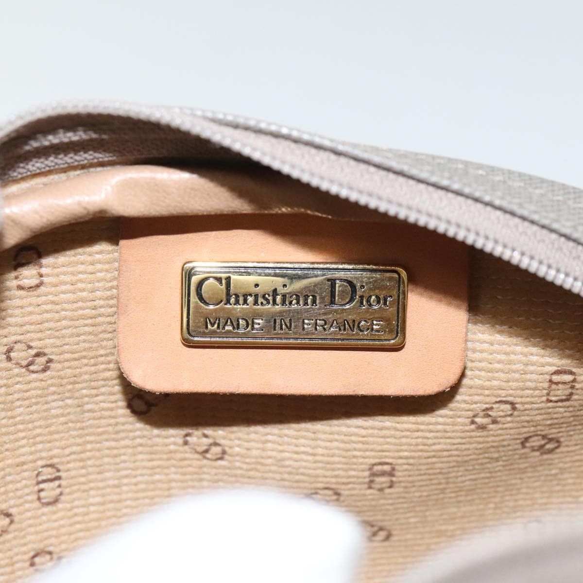 Dior Christian Dior CD Shoulder bag Canvas and Leather Size ONE SIZE - 6 Thumbnail