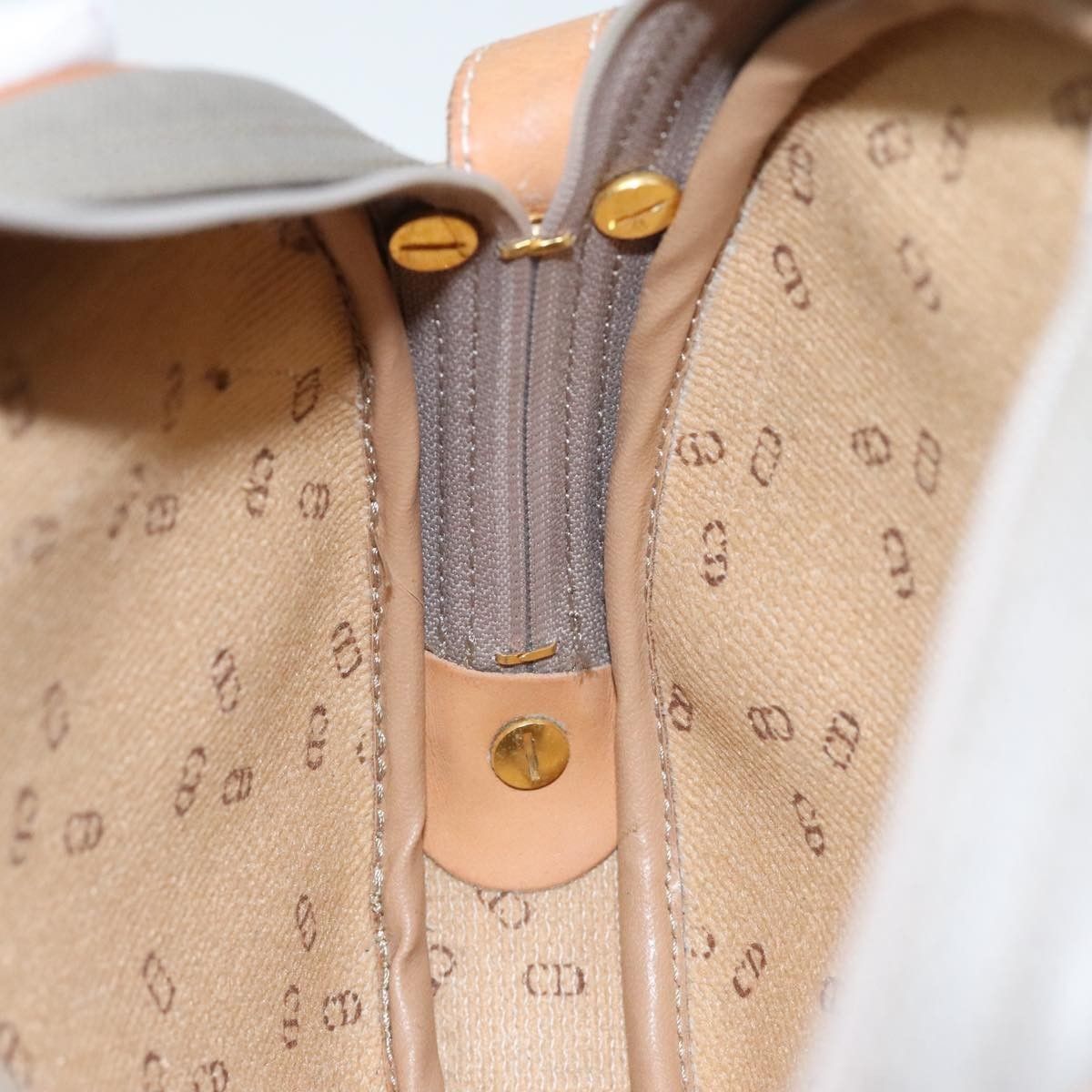 Dior Christian Dior CD Shoulder bag Canvas and Leather Size ONE SIZE - 20 Thumbnail