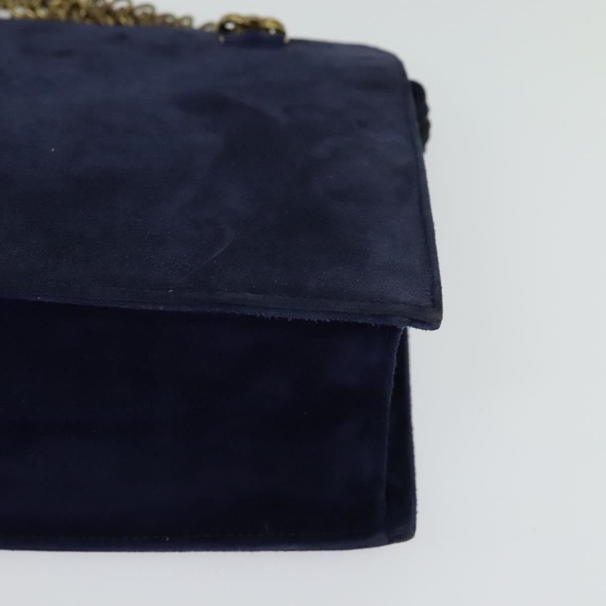 Prada Prada Vintage Chain Handbag Suede Size ONE SIZE - 10 Thumbnail