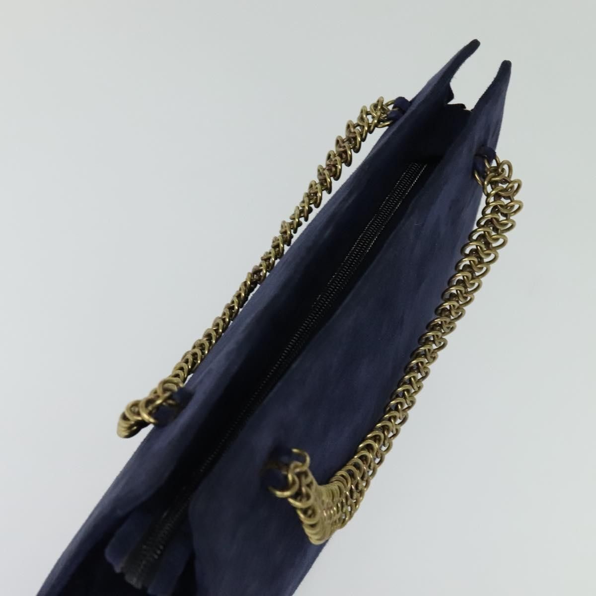 Prada Prada Vintage Chain Handbag Suede Size ONE SIZE - 15 Thumbnail