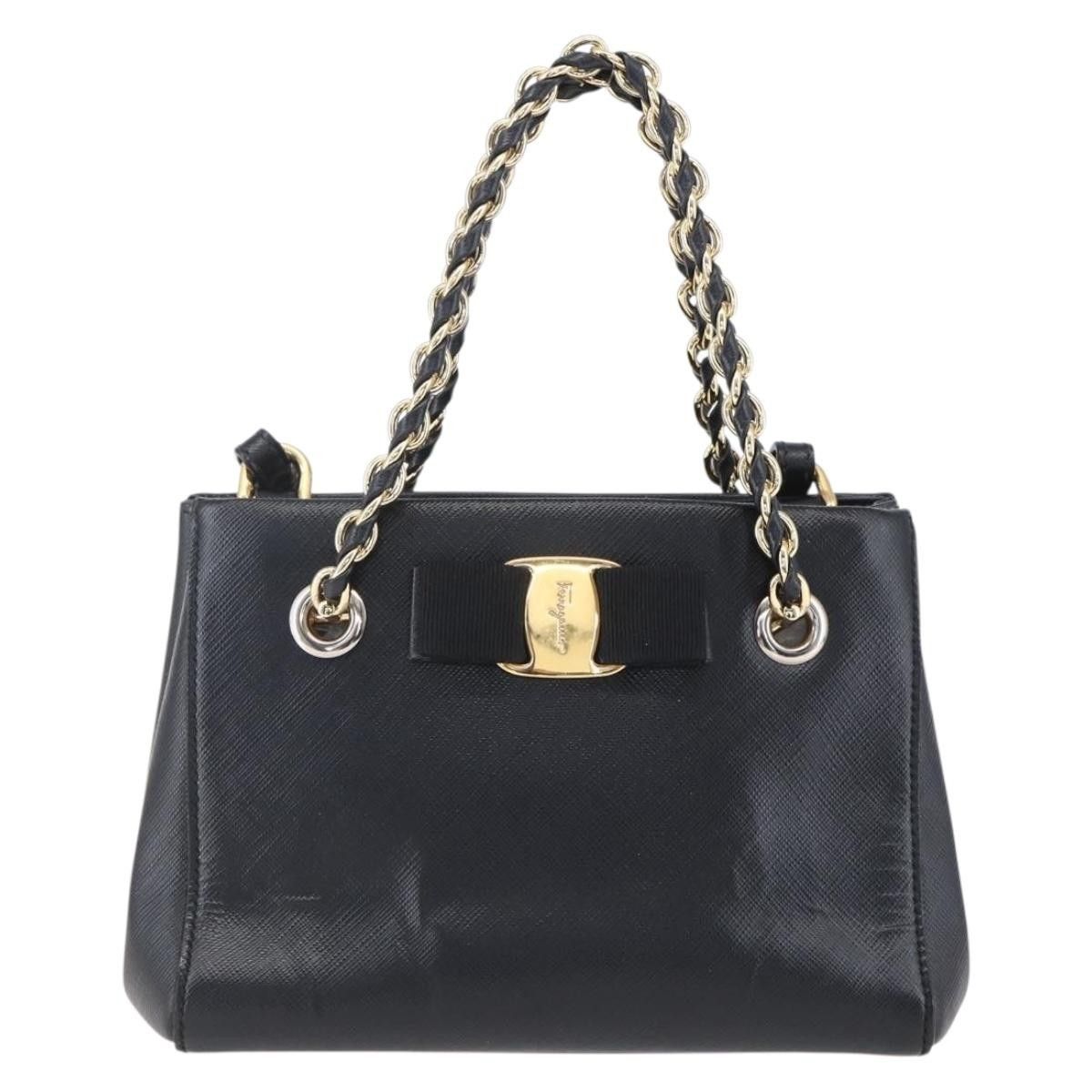 Salvatore Ferragamo Salvatore Ferragamo Vala Shoulder Bag Leather Size ONE SIZE - 18 Thumbnail
