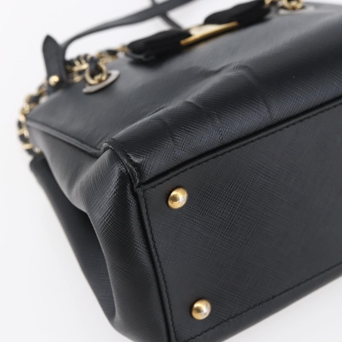 Salvatore Ferragamo Salvatore Ferragamo Vala Shoulder Bag Leather Size ONE SIZE - 9 Thumbnail