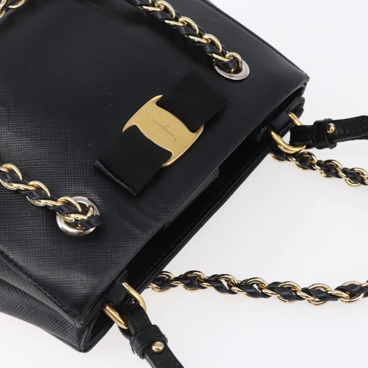 Salvatore Ferragamo Salvatore Ferragamo Vala Shoulder Bag Leather Size ONE SIZE - 15 Thumbnail
