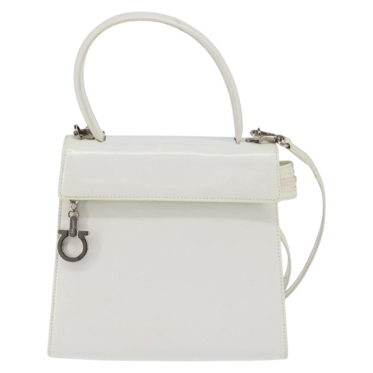 Salvatore Ferragamo Salvatore Ferragamo Gancini Patent leather Size ONE SIZE - 17 Thumbnail
