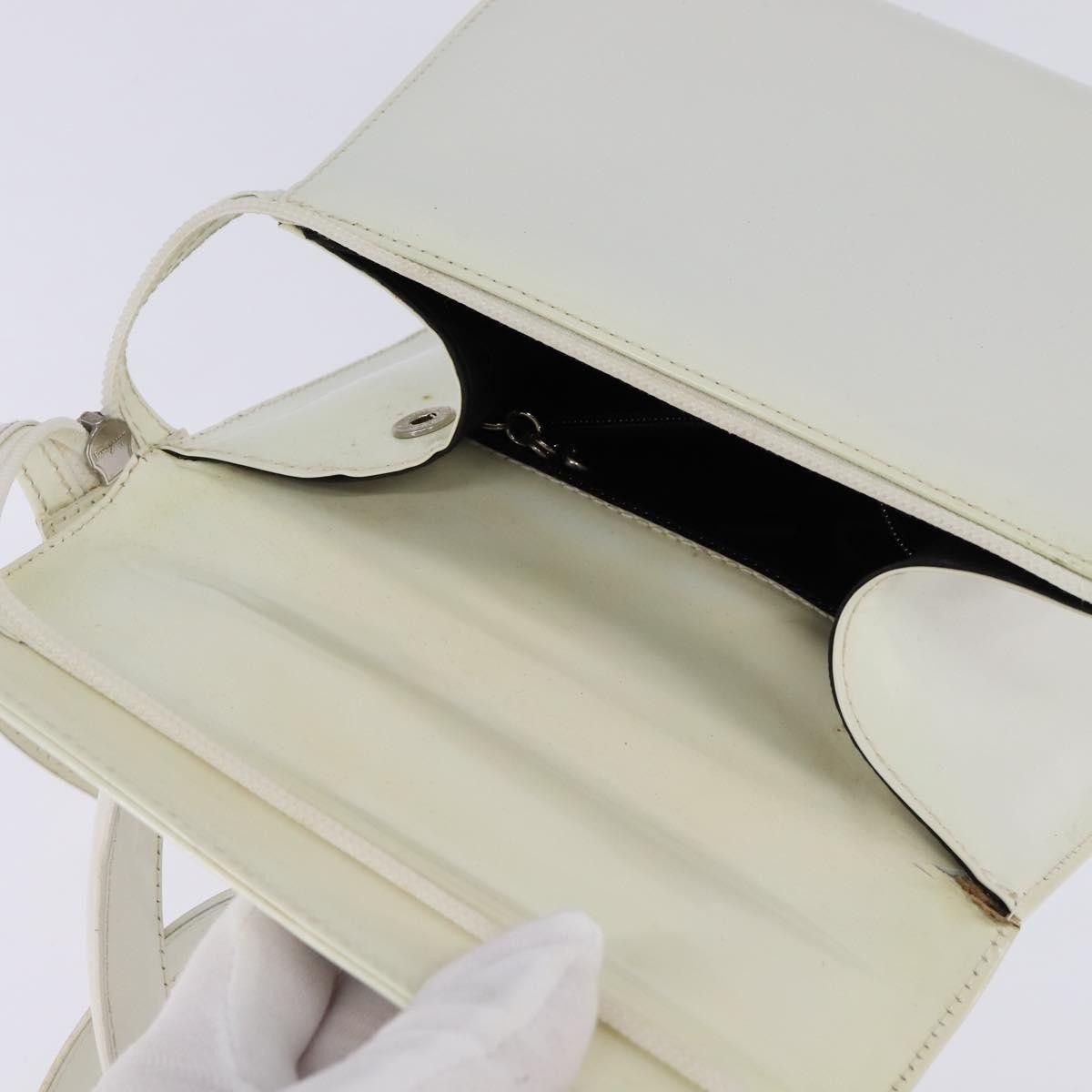 Salvatore Ferragamo Salvatore Ferragamo Gancini Patent leather Size ONE SIZE - 20 Thumbnail