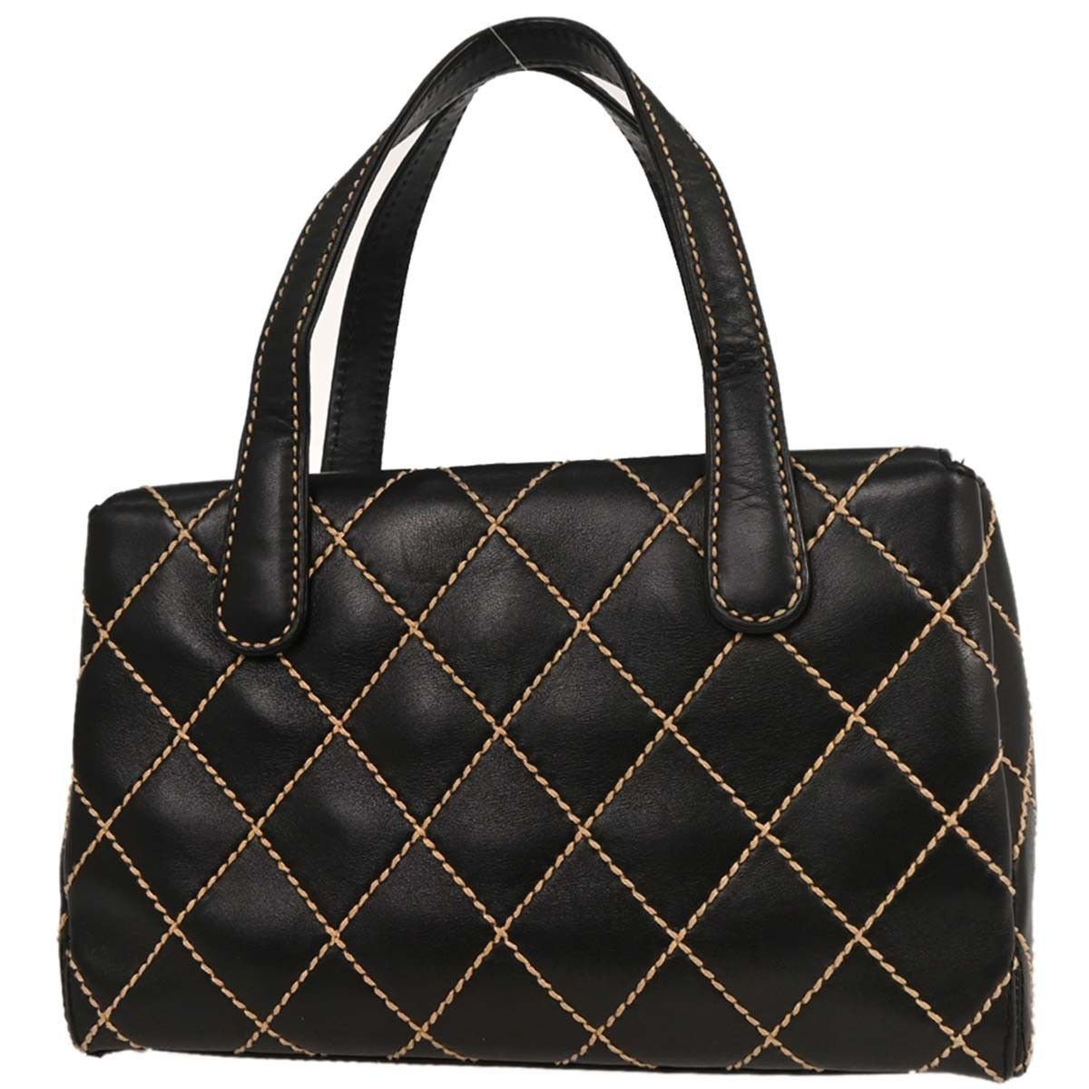 Chanel Chanel Surpique Compartment Tote Quilted Leather Size ONE SIZE - 2 Thumbnail