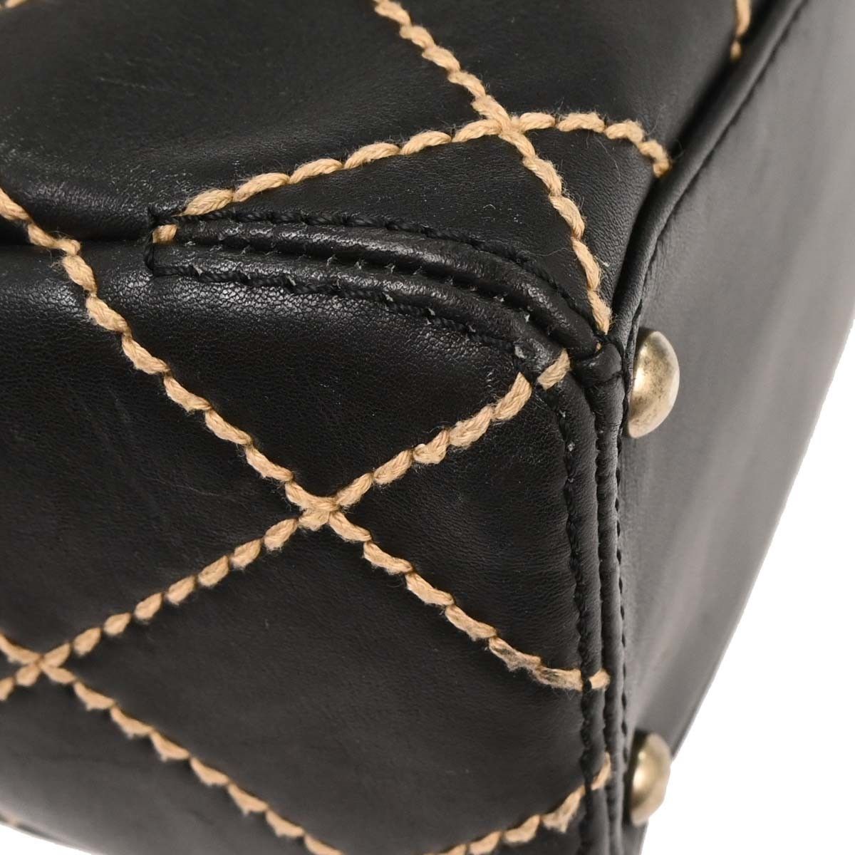 Chanel Chanel Surpique Compartment Tote Quilted Leather Size ONE SIZE - 7 Thumbnail