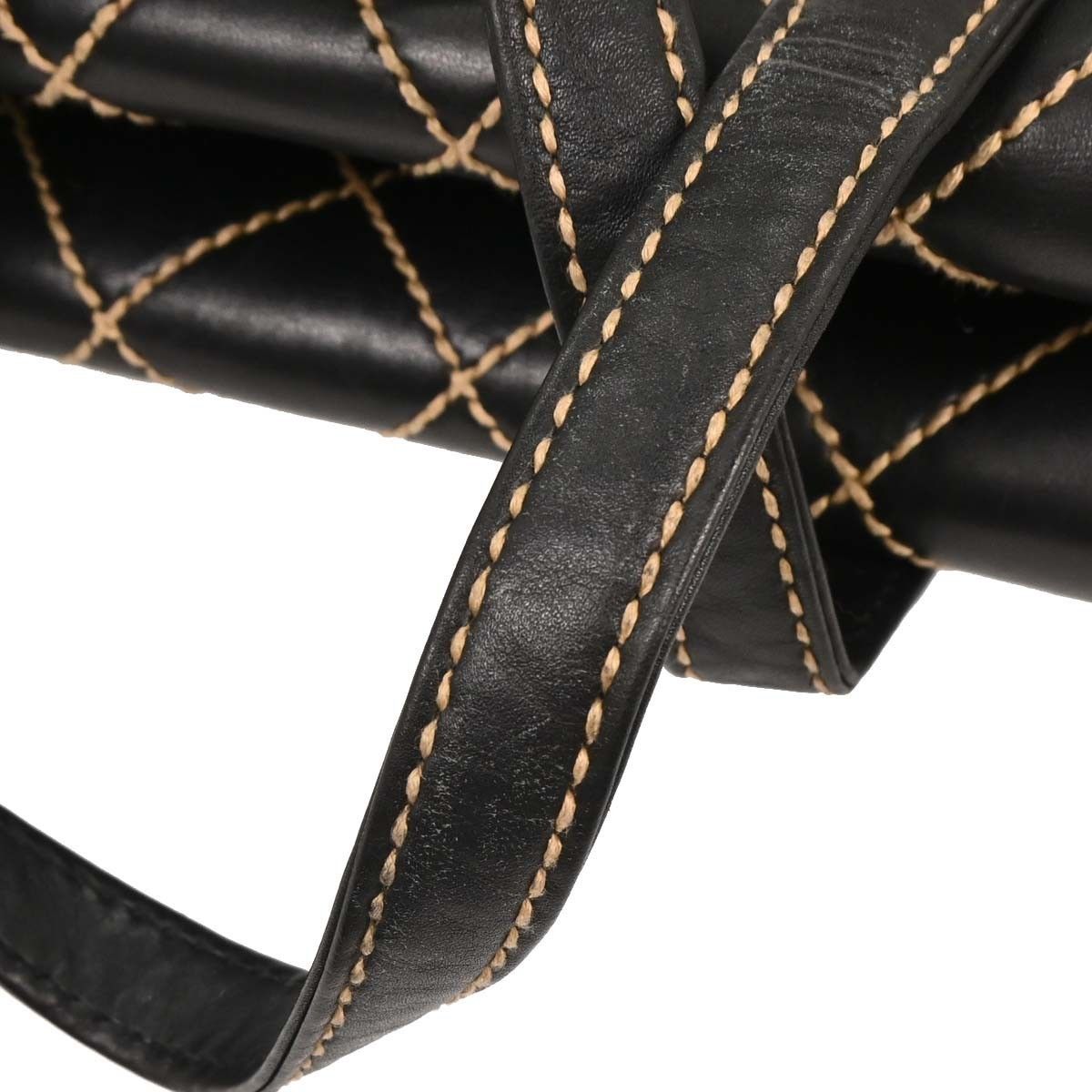 Chanel Chanel Surpique Compartment Tote Quilted Leather Size ONE SIZE - 6 Thumbnail