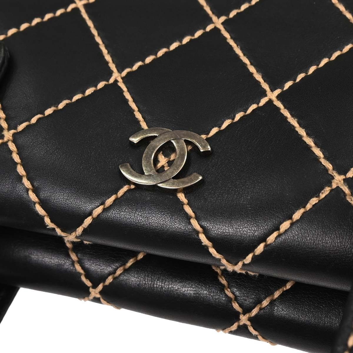Chanel Chanel Surpique Compartment Tote Quilted Leather Size ONE SIZE - 9 Thumbnail