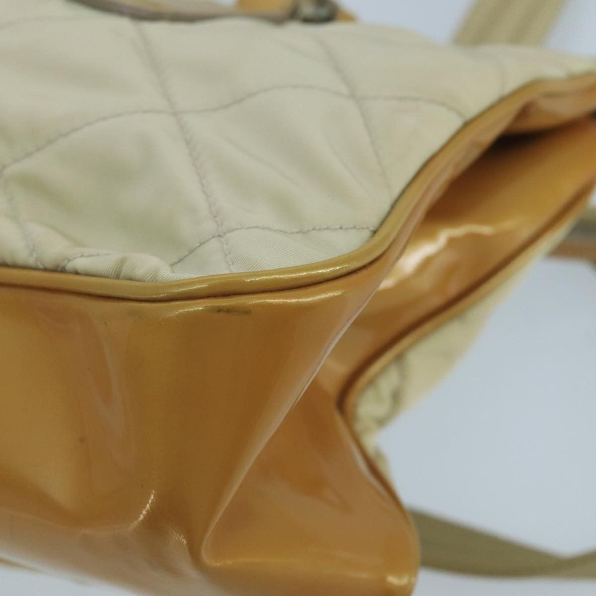 Prada Prada Vintage Shoulder Bag Nylon and Patent Leather Size ONE SIZE - 11 Thumbnail