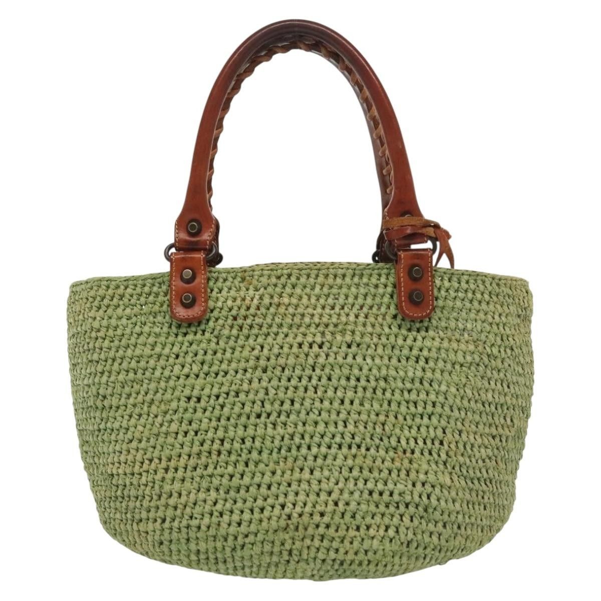 Balenciaga Balenciaga Panier Basket Tote Woven Raffia Size ONE SIZE - 2 Thumbnail