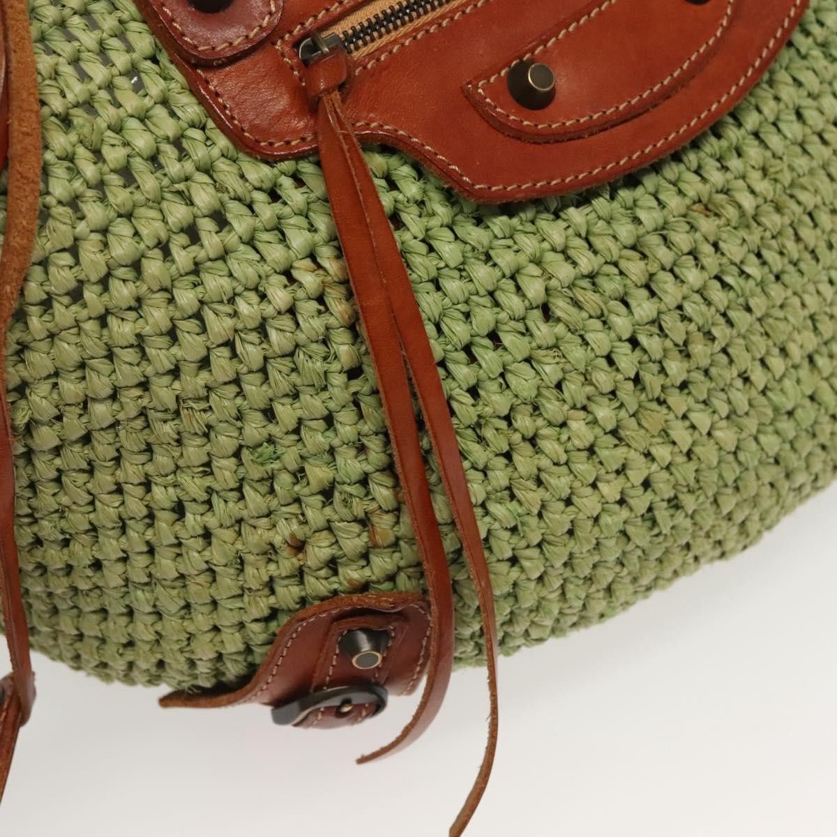 Balenciaga Balenciaga Panier Basket Tote Woven Raffia Size ONE SIZE - 17 Thumbnail