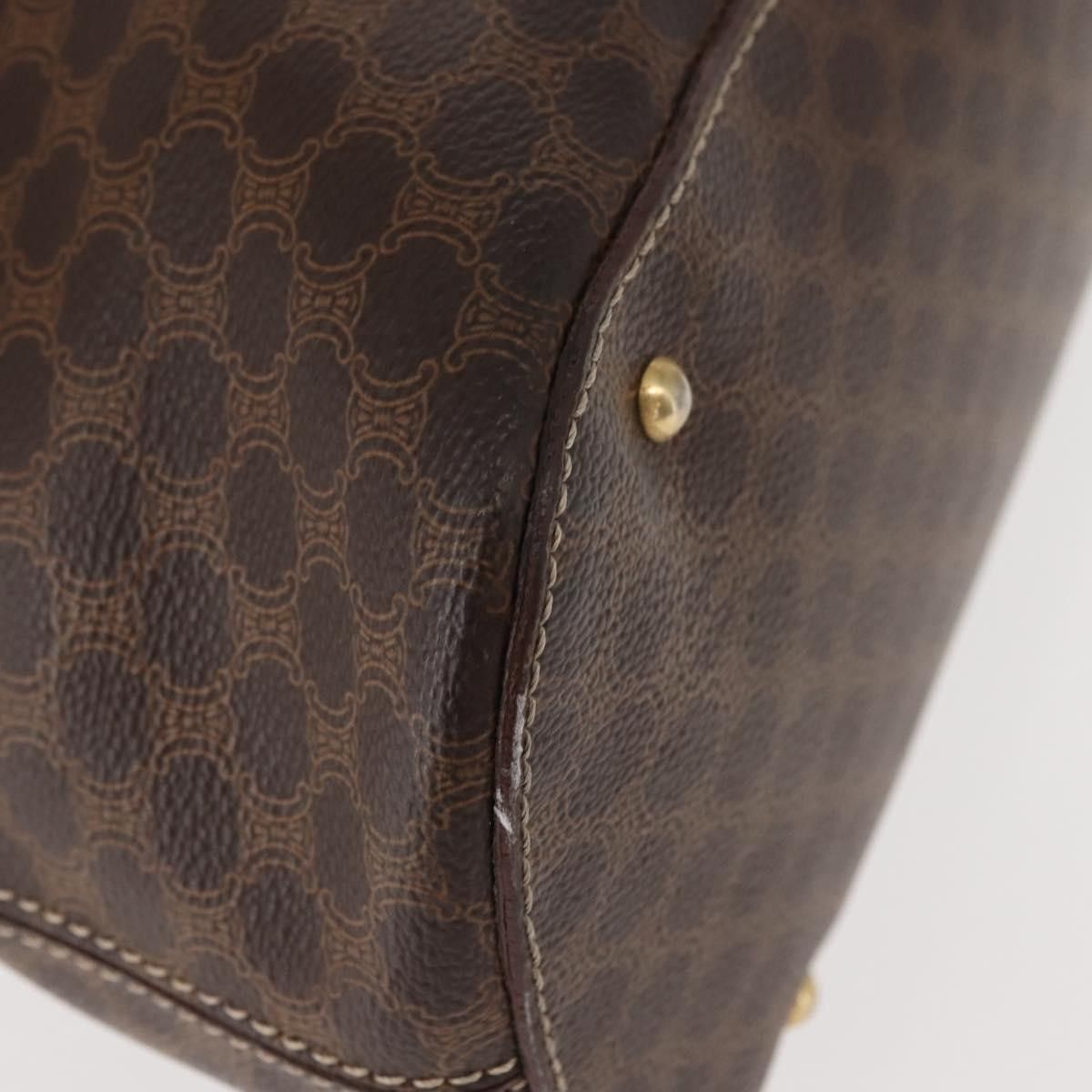 Celine Celine Vintage Macadam Handbag Canvas Size ONE SIZE - 10 Thumbnail
