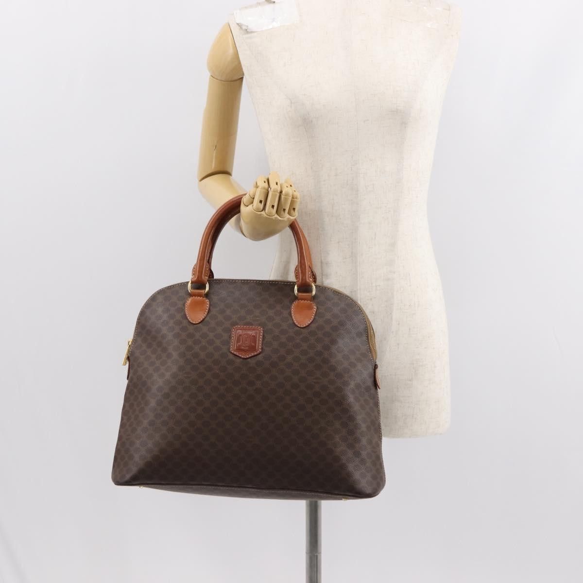 Celine Celine Vintage Macadam Handbag Canvas Size ONE SIZE - 14 Thumbnail