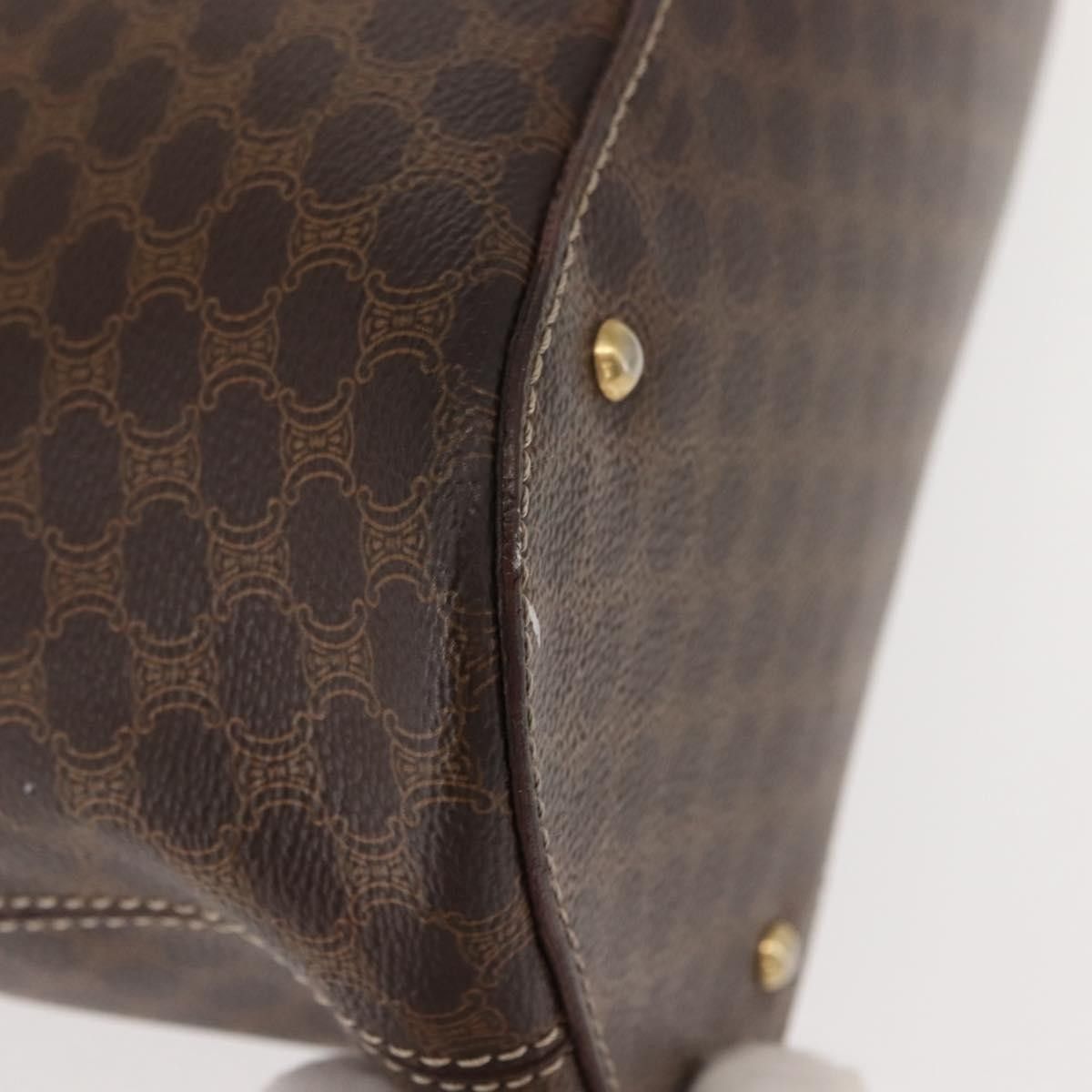 Celine Celine Vintage Macadam Handbag Canvas Size ONE SIZE - 9 Thumbnail