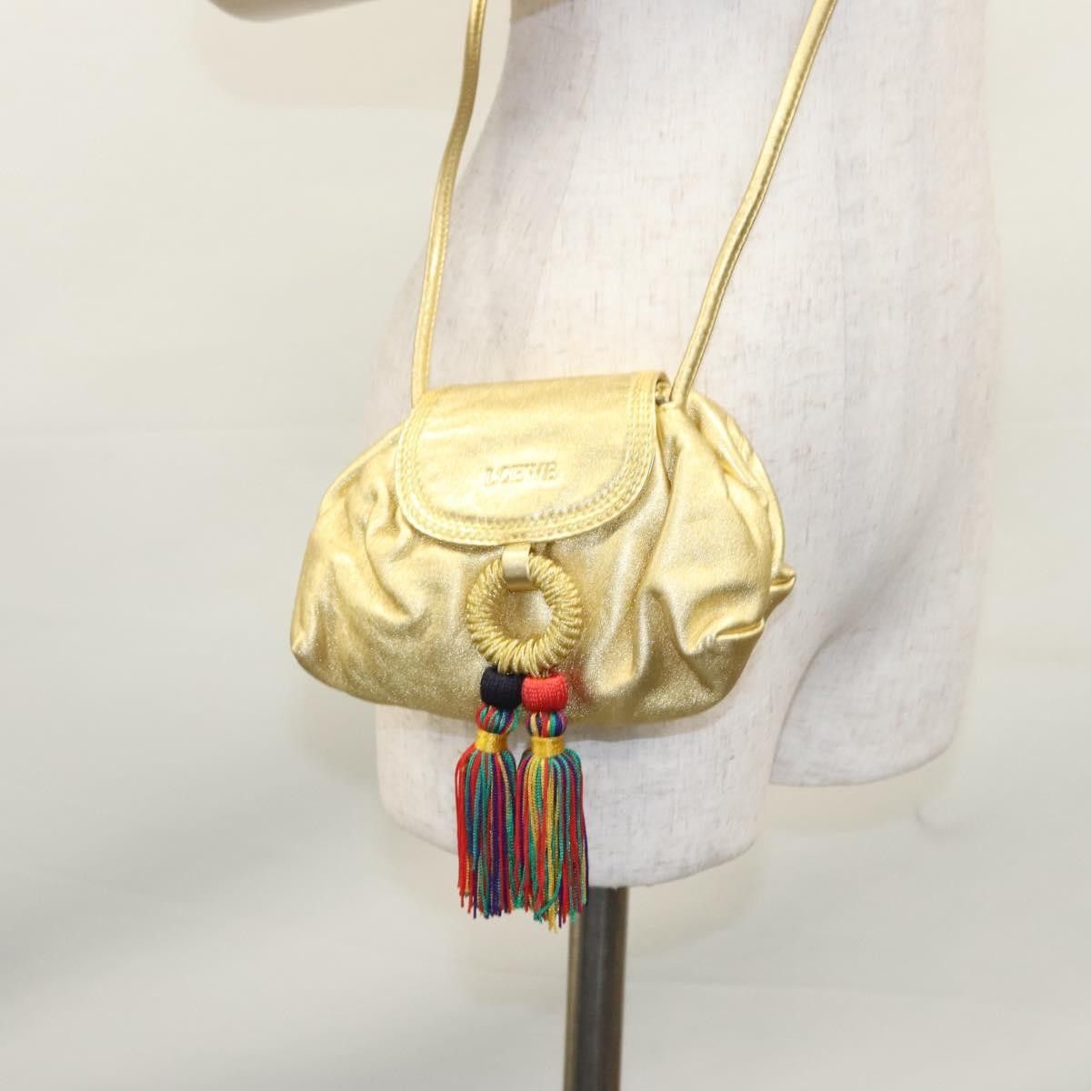 Loewe Loewe Vintage Crossbody Leather Size ONE SIZE - 12 Thumbnail