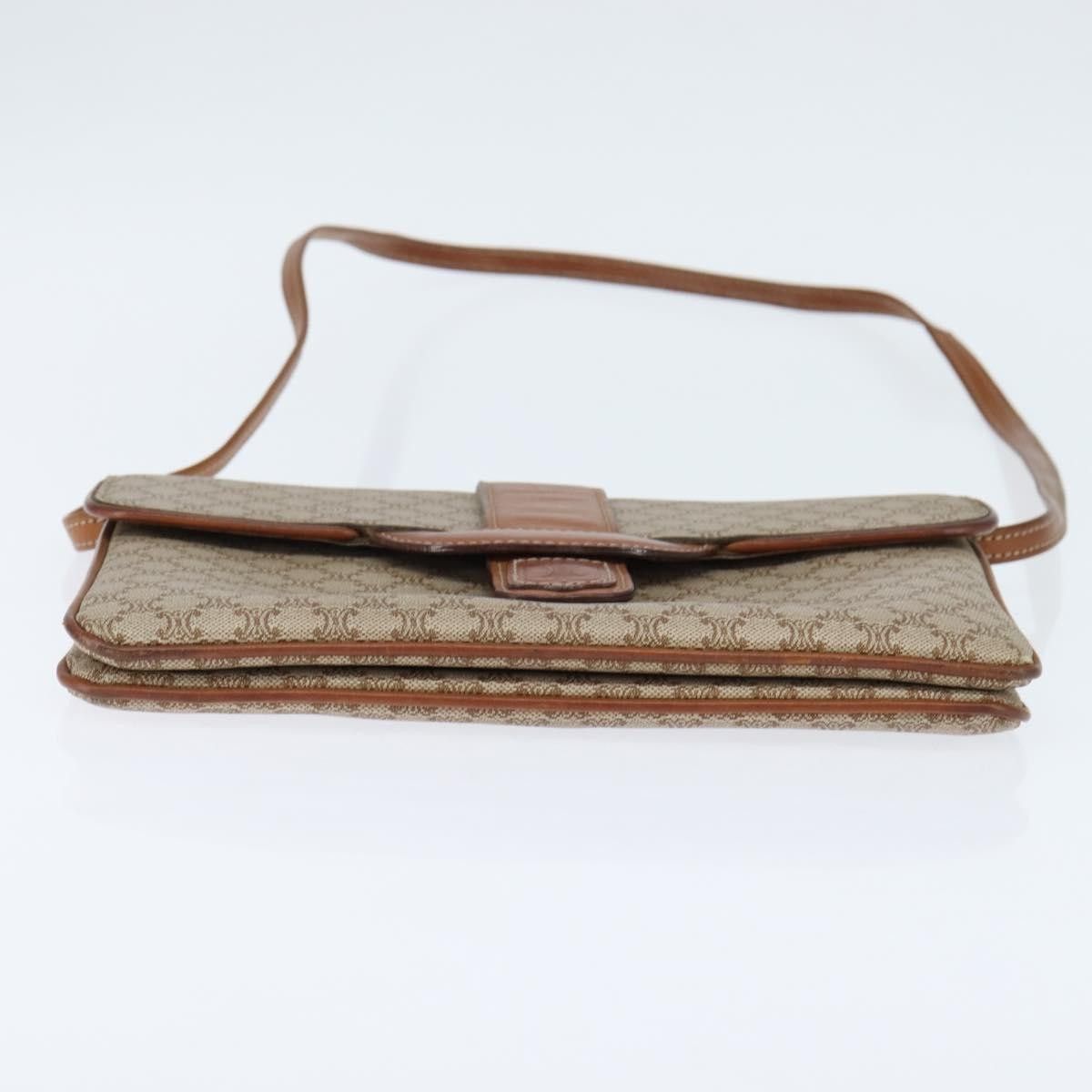 Celine Celine Vintage Macadam Shoulder Bag Canvas and Leather Size ONE SIZE - 15 Thumbnail