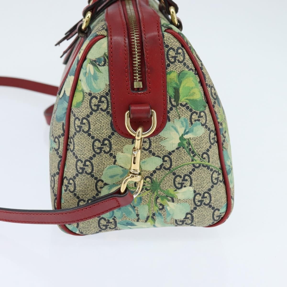 Gucci Gucci Convertible Boston Bag Blooms Print GG Coated Canvas Size ONE SIZE - 3 Thumbnail