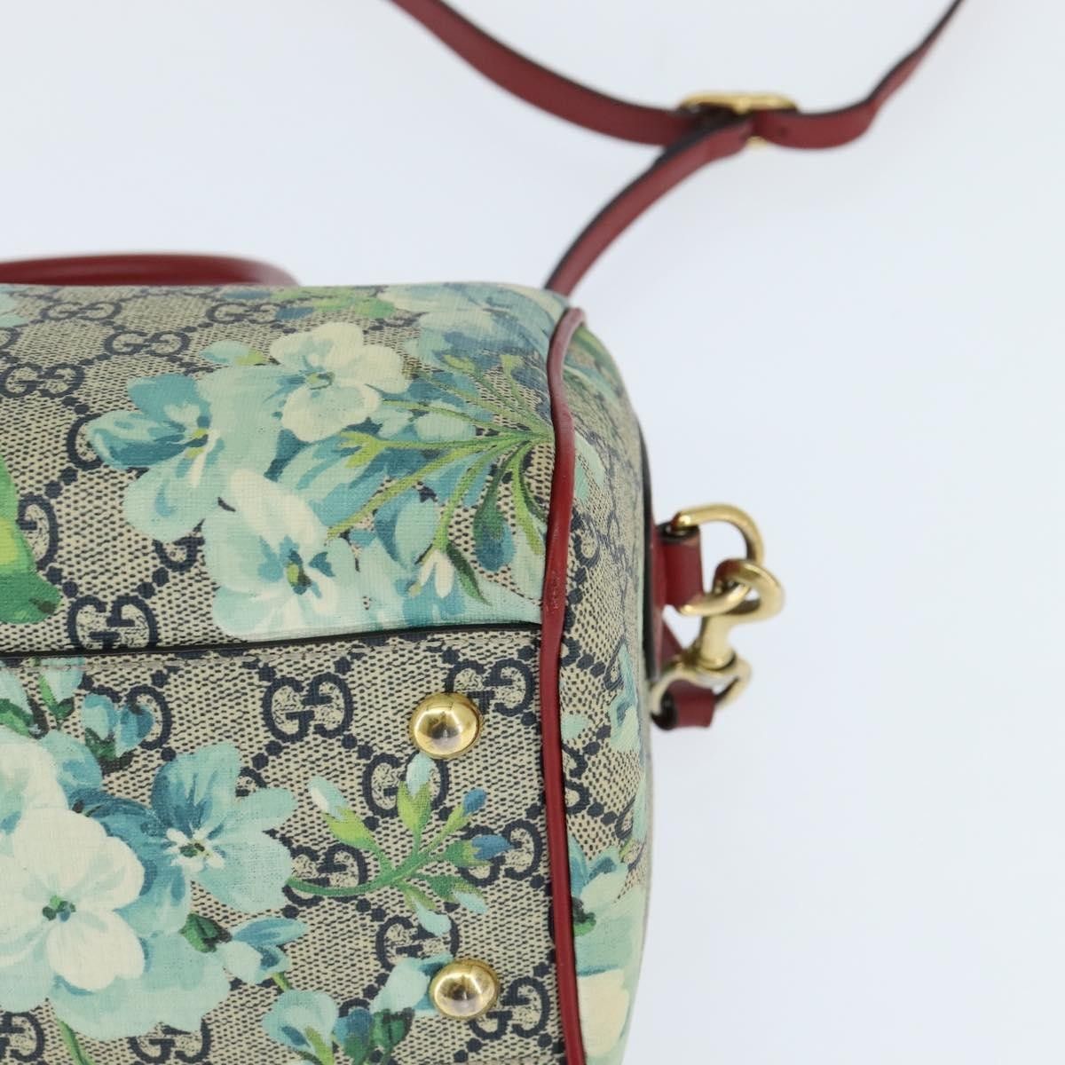 Gucci Gucci Convertible Boston Bag Blooms Print GG Coated Canvas Size ONE SIZE - 10 Thumbnail