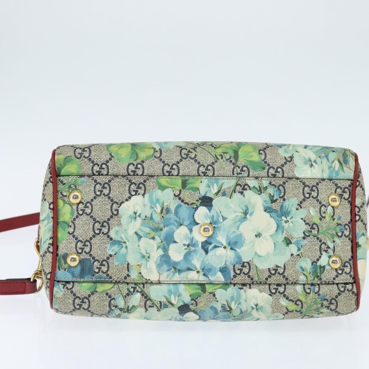 Gucci Gucci Convertible Boston Bag Blooms Print GG Coated Canvas Size ONE SIZE - 19 Thumbnail