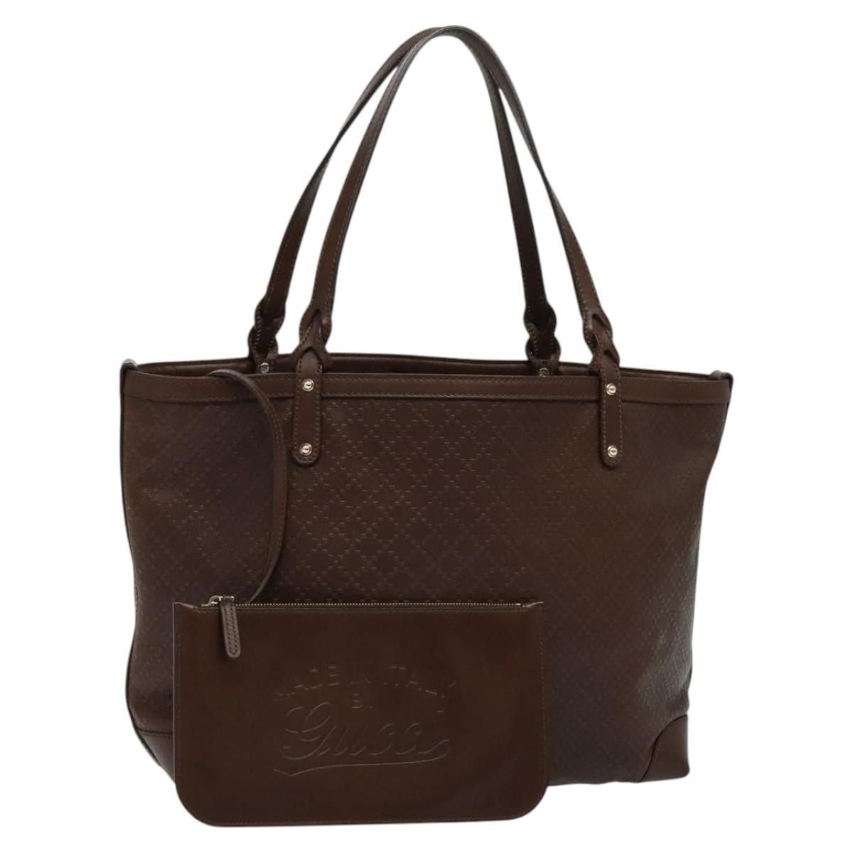 Gucci Gucci Craft Tote Diamante Leather Size ONE SIZE - 14 Thumbnail