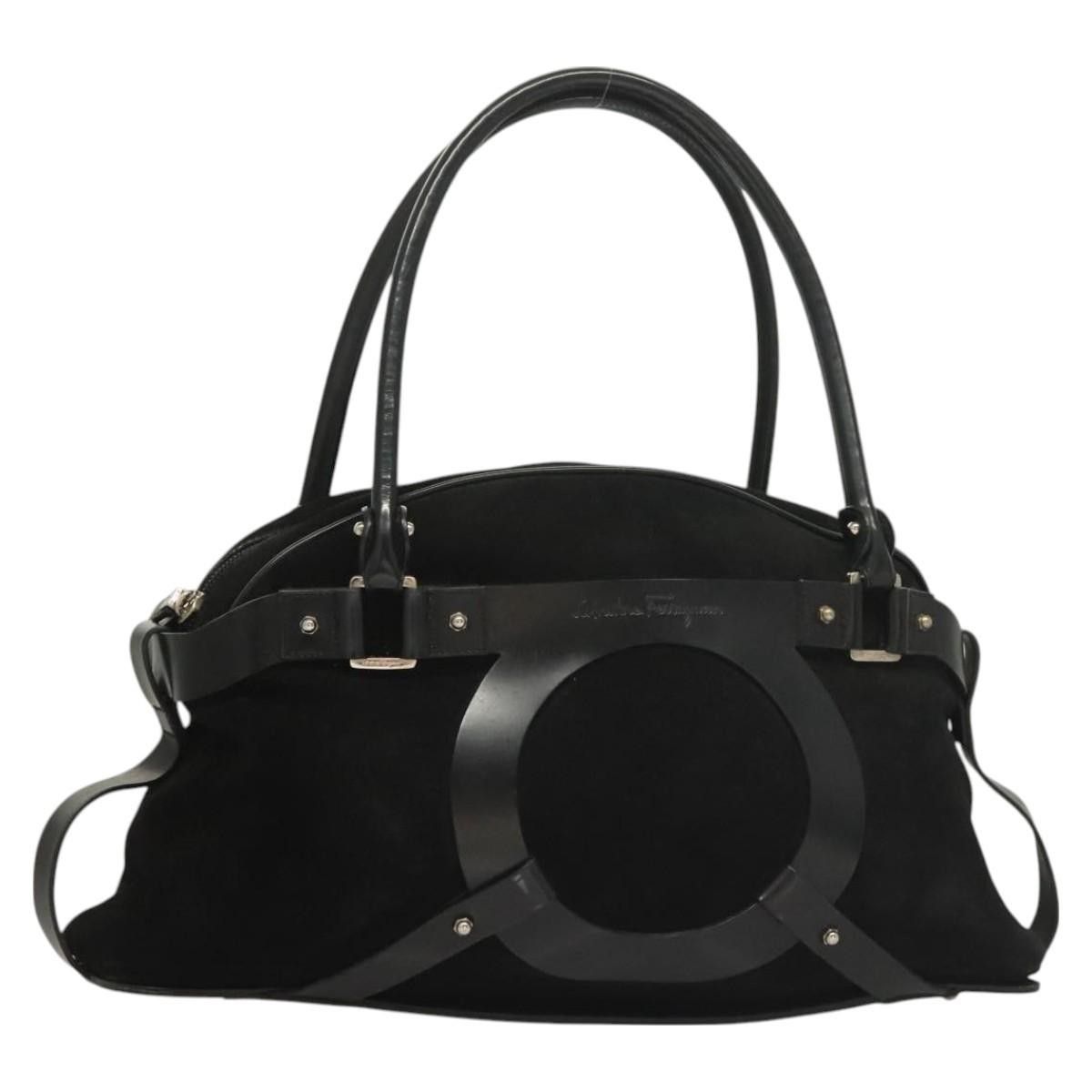 Salvatore Ferragamo Salvatore Ferragamo Gancini handbag Suede Size ONE SIZE - 18 Thumbnail