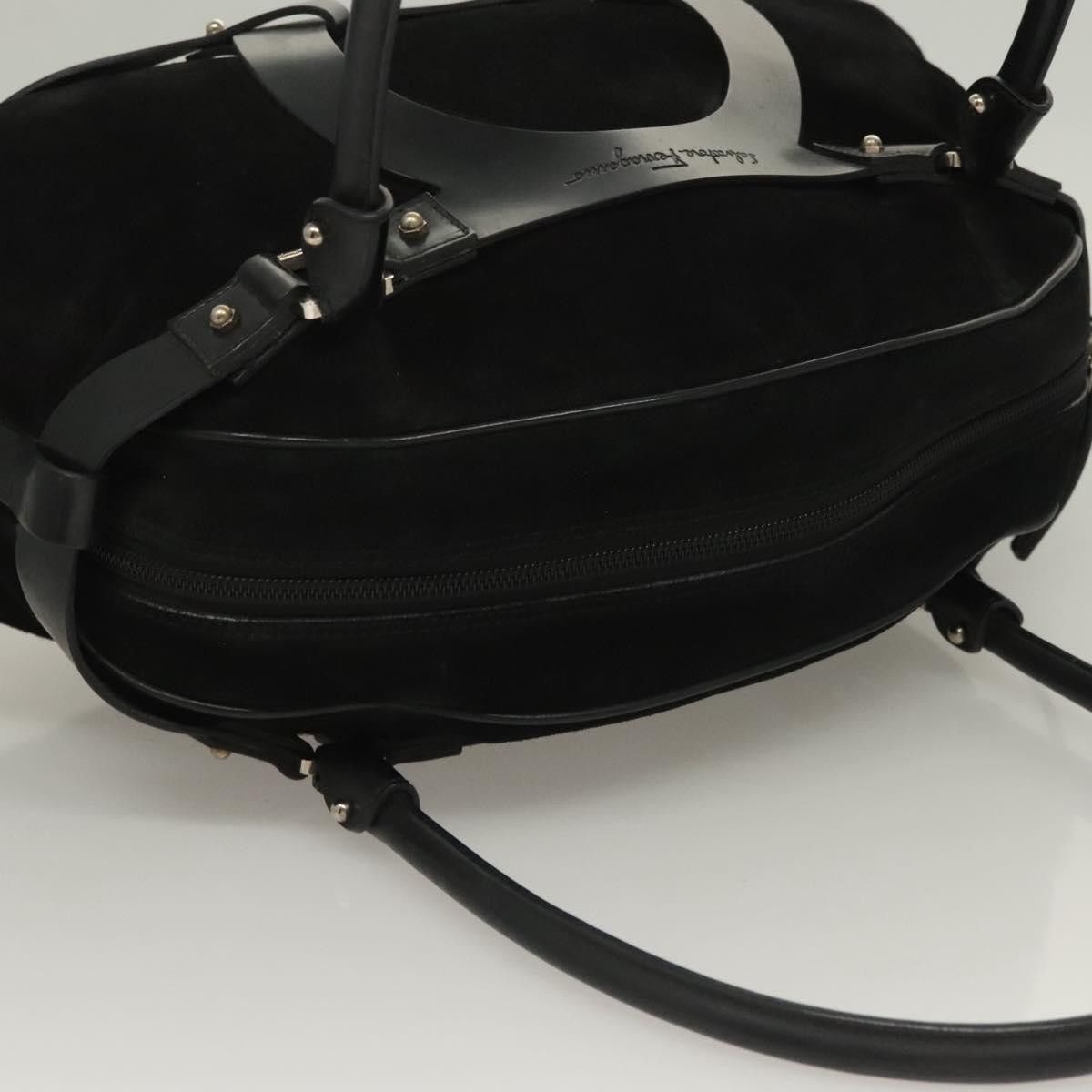 Salvatore Ferragamo Salvatore Ferragamo Gancini handbag Suede Size ONE SIZE - 15 Thumbnail