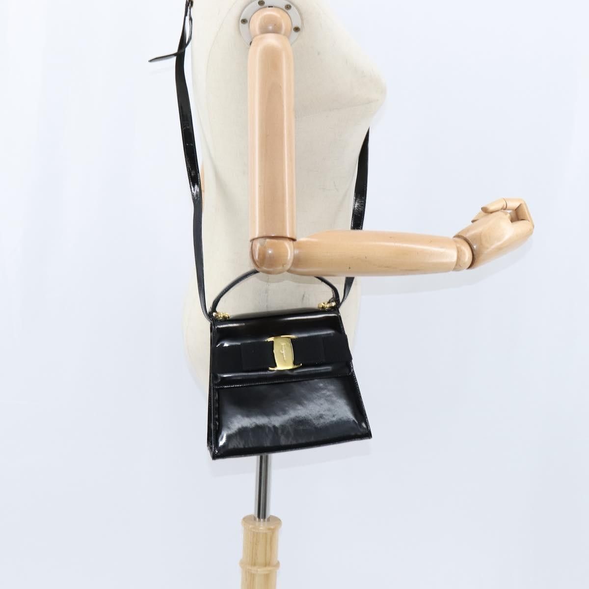 Salvatore Ferragamo Salvatore Ferragamo Vala Patent leather Size ONE SIZE - 13 Thumbnail