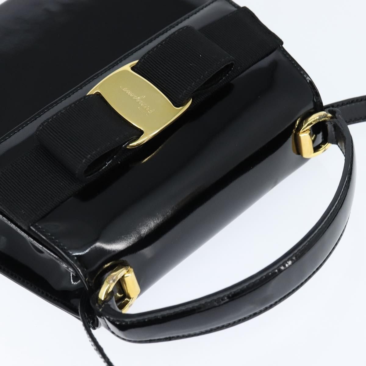 Salvatore Ferragamo Salvatore Ferragamo Vala Patent leather Size ONE SIZE - 7 Thumbnail