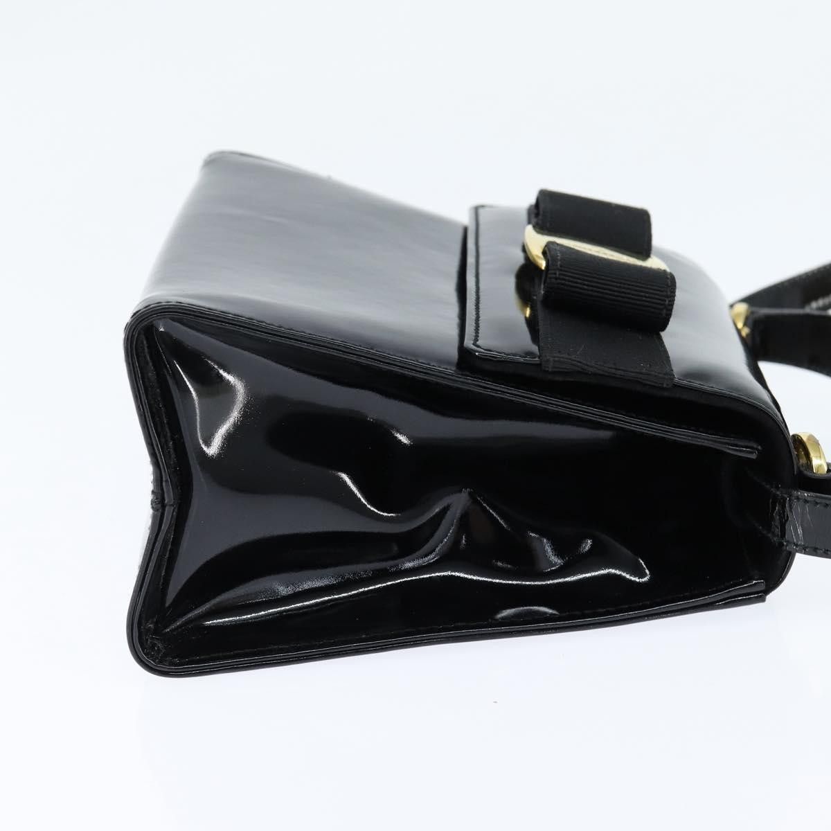 Salvatore Ferragamo Salvatore Ferragamo Vala Patent leather Size ONE SIZE - 4 Thumbnail