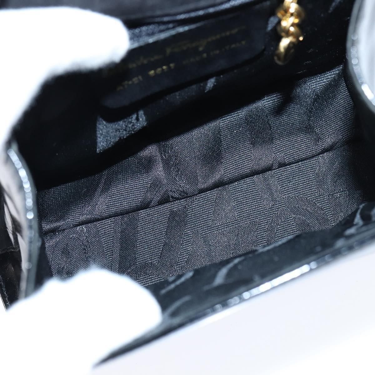 Salvatore Ferragamo Salvatore Ferragamo Vala Patent leather Size ONE SIZE - 5 Thumbnail
