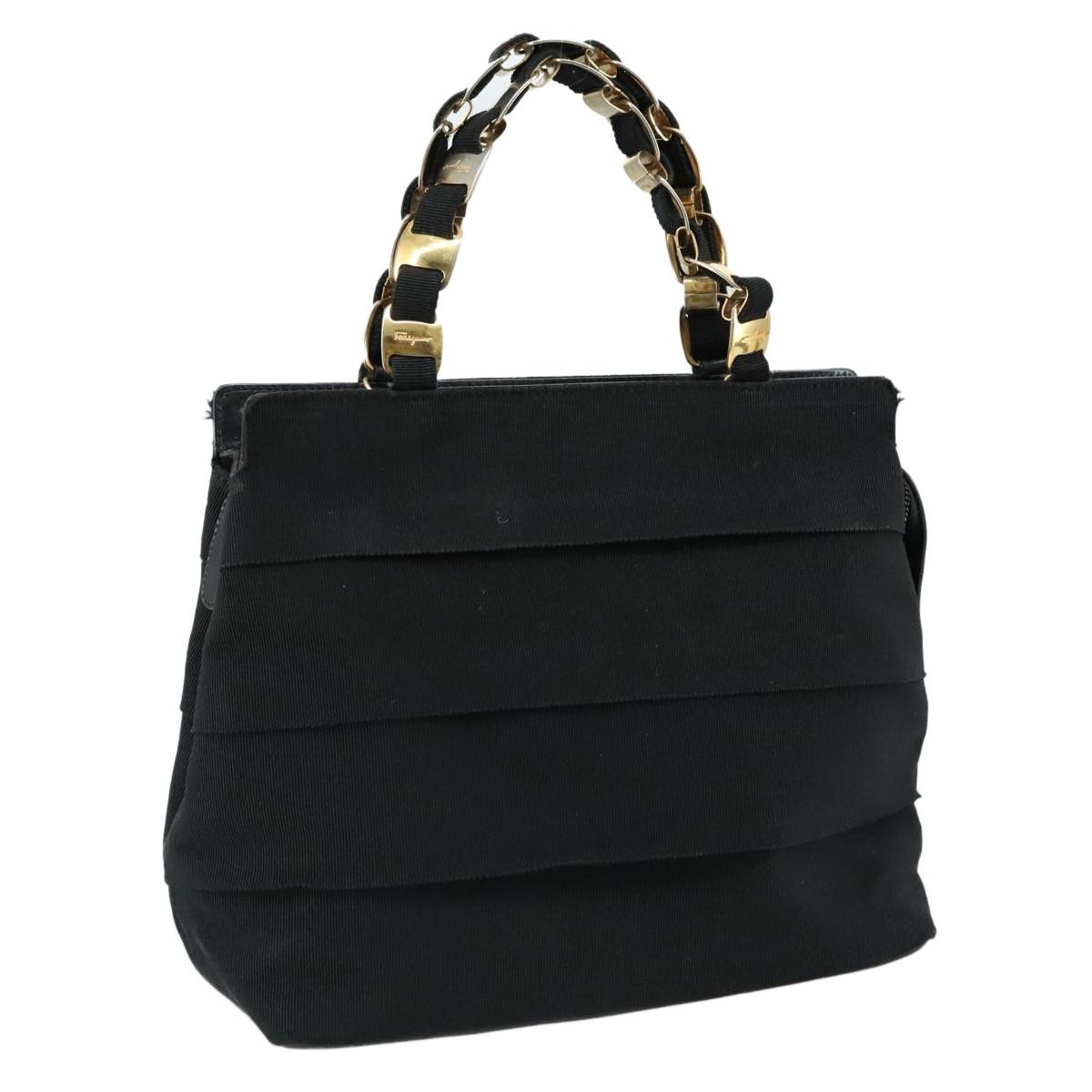 Salvatore Ferragamo Salvatore Ferragamo Vala Handbag Canvas Size ONE SIZE - 17 Thumbnail