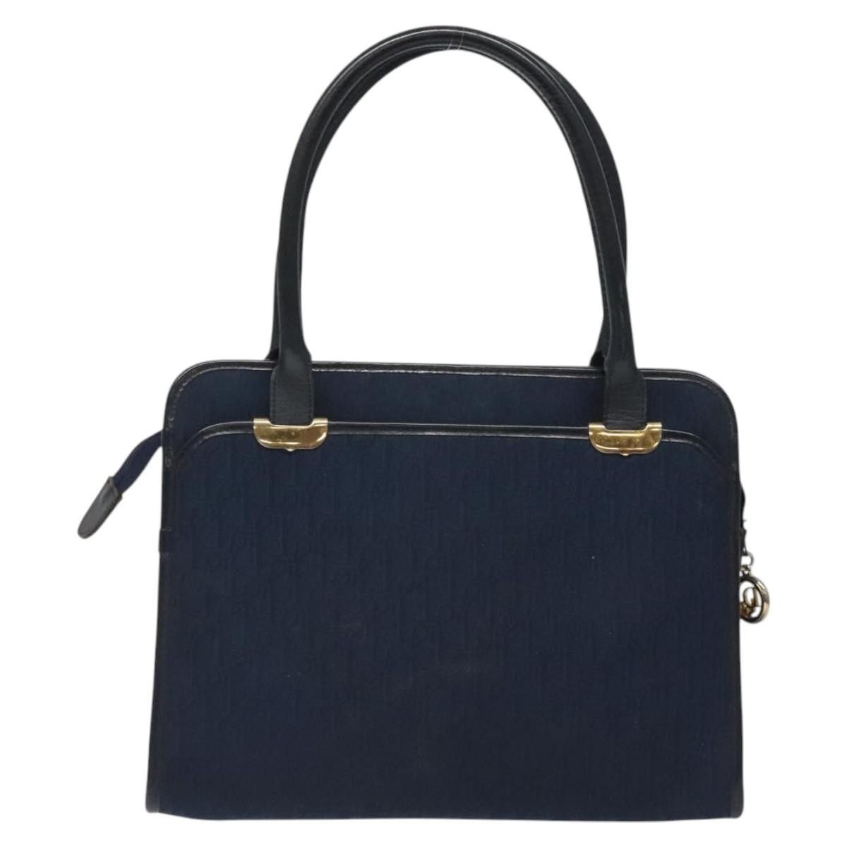 Dior Christian Dior Vintage Trotter Handbag Canvas Size ONE SIZE - 2 Thumbnail