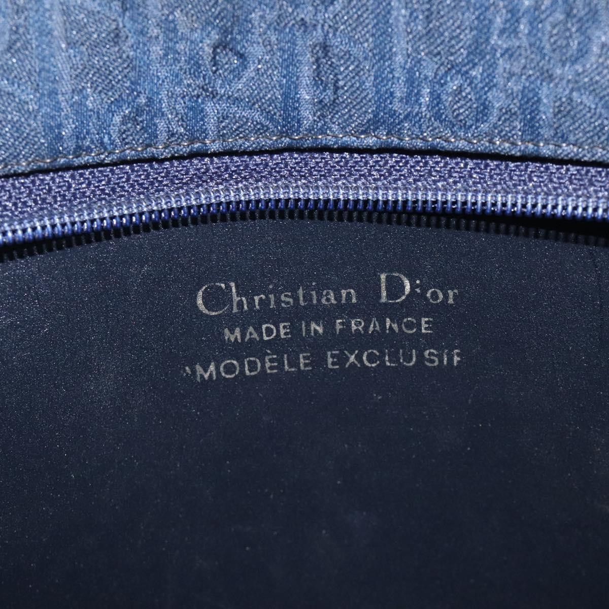 Dior Christian Dior Vintage Trotter Handbag Canvas Size ONE SIZE - 6 Thumbnail