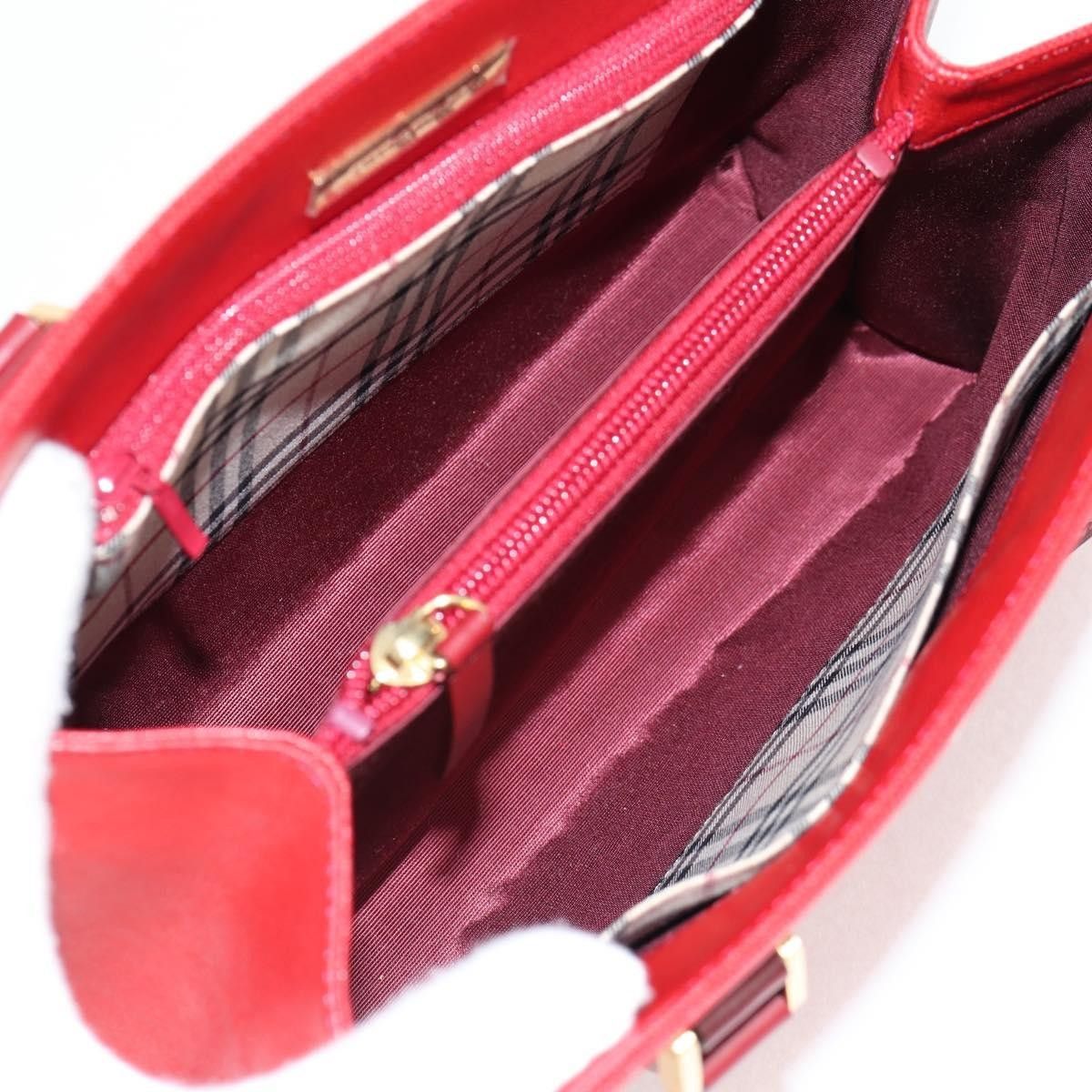 Burberry Burberry Vintage Handbag Leather Size ONE SIZE - 5 Thumbnail