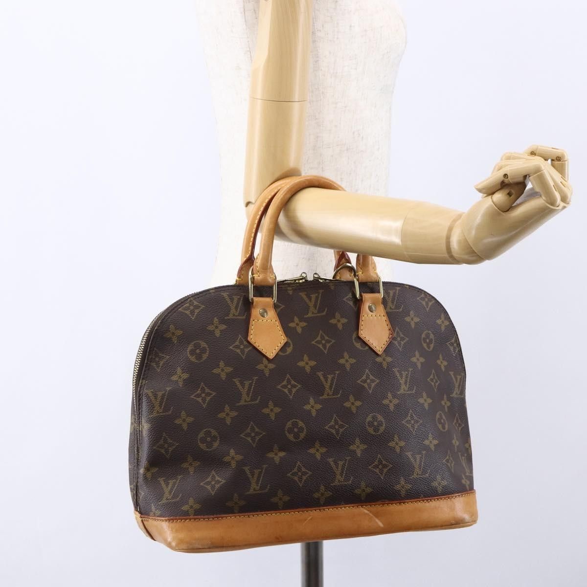 Louis Vuitton Louis Vuitton Vintage Alma Handbag Monogram Canvas Size ONE SIZE - 13 Thumbnail
